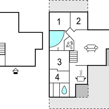 Laxtonvej Denm Tatil Evi Nordenbro Vesteregn